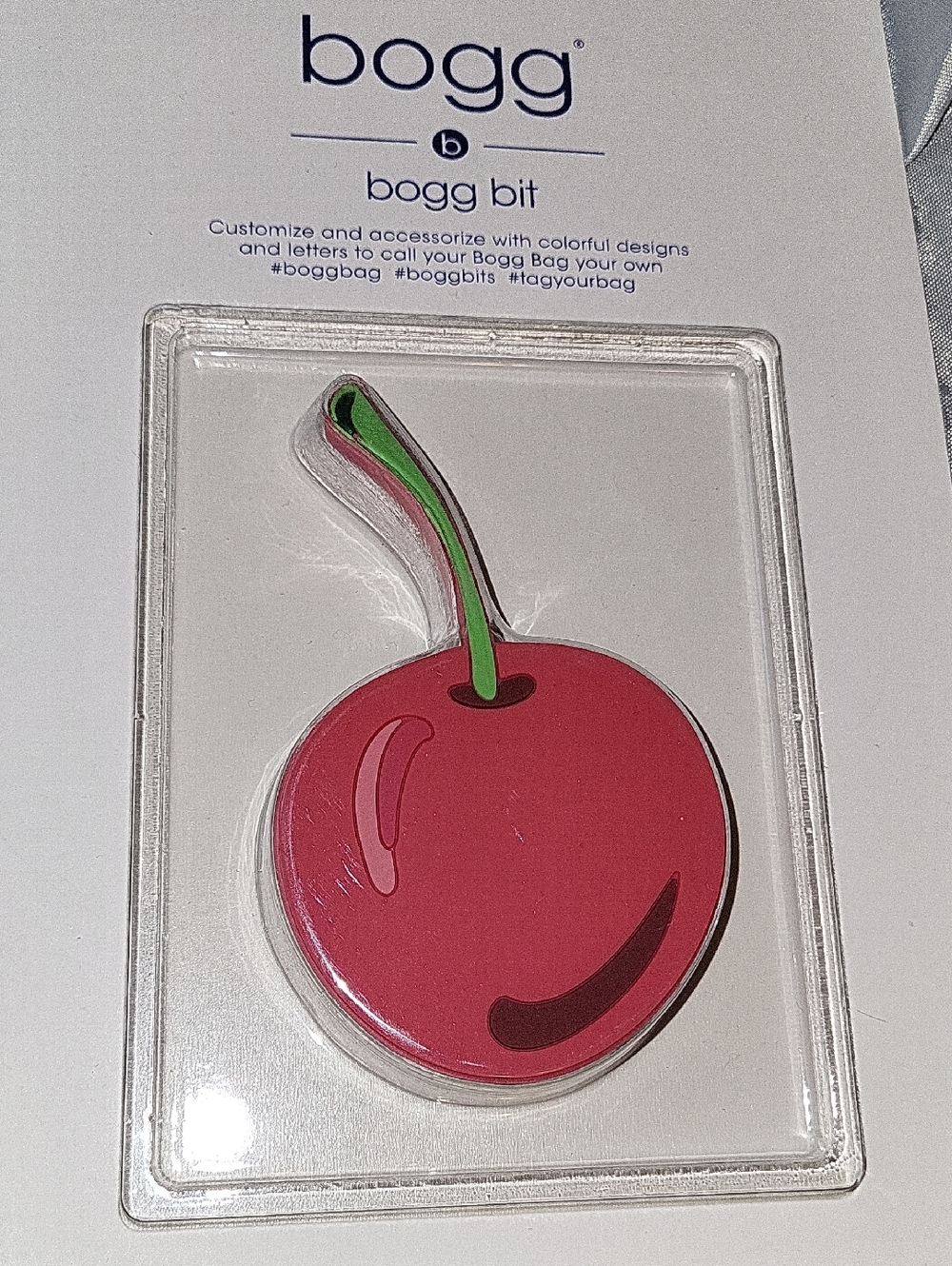 BOGG BAG Cherry Bogg Bit - Pink and Green Accent LS